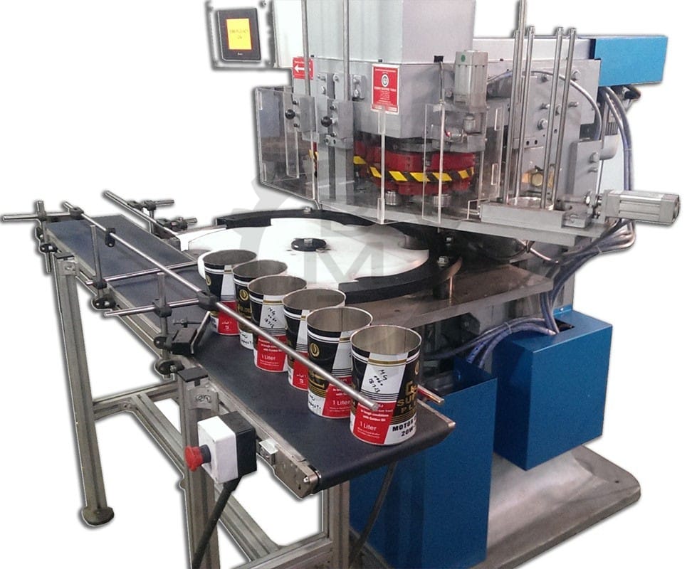 Double Head Fully Automatic Seamer, Double head seaming machine, double seamer, Can Seamer, Can Seaming machine